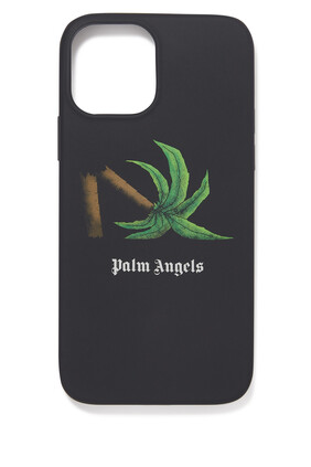 Palm Tree Print iPhone 12 Case